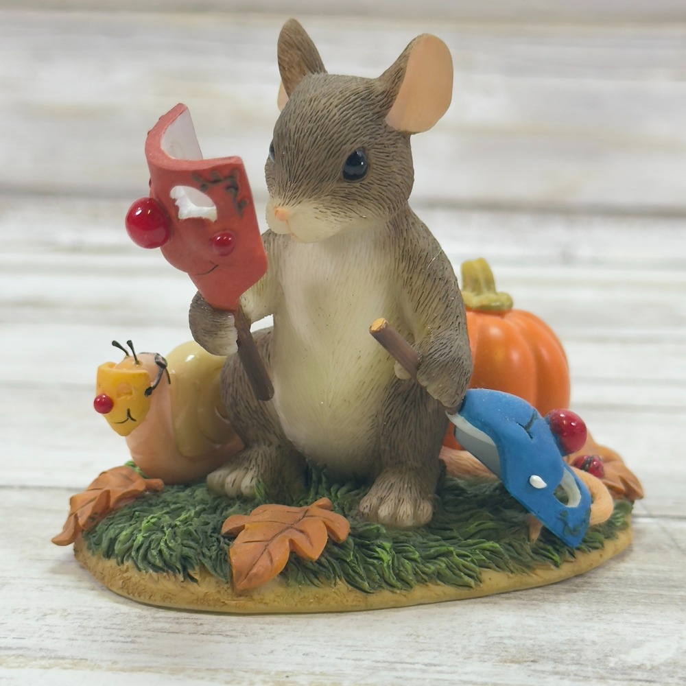 Charming Tails "Put On A Happy Face" Figurine 85/100 With Box Fitz & Floyd‎